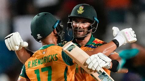 South Africa reach first Men's T20 World Cup final after skittling .